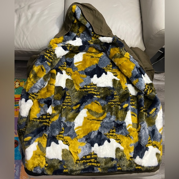 NWT - Desigual Women’s 3 in 1 Military Parka - Size XL - Picture 8 of 16